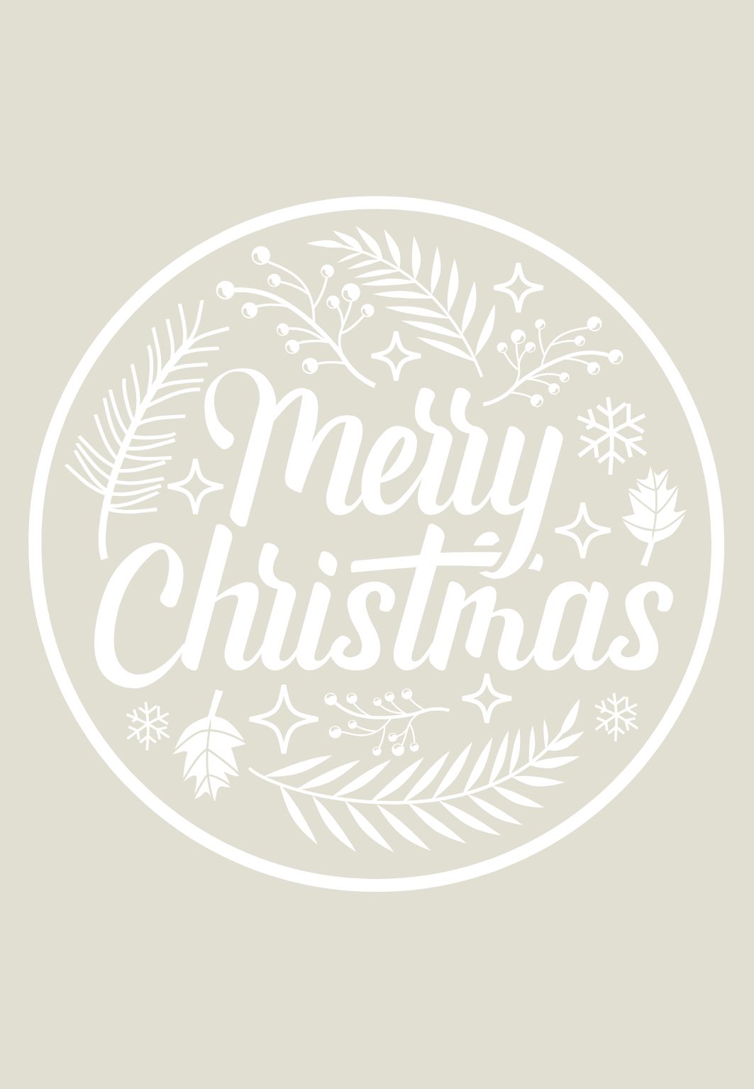 Etykieta na wino - Boże Narodzenie #010