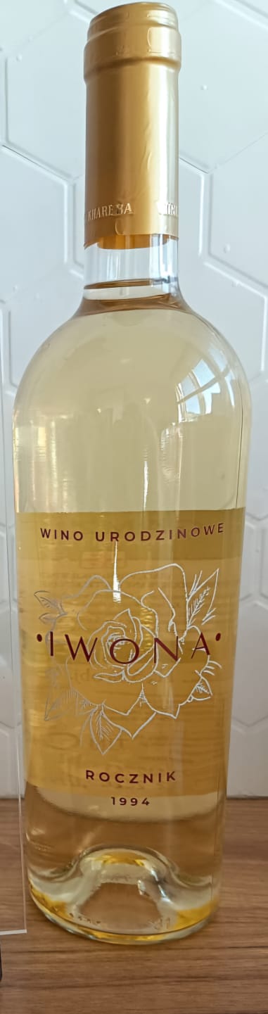 Etykieta na wino - urodziny #001