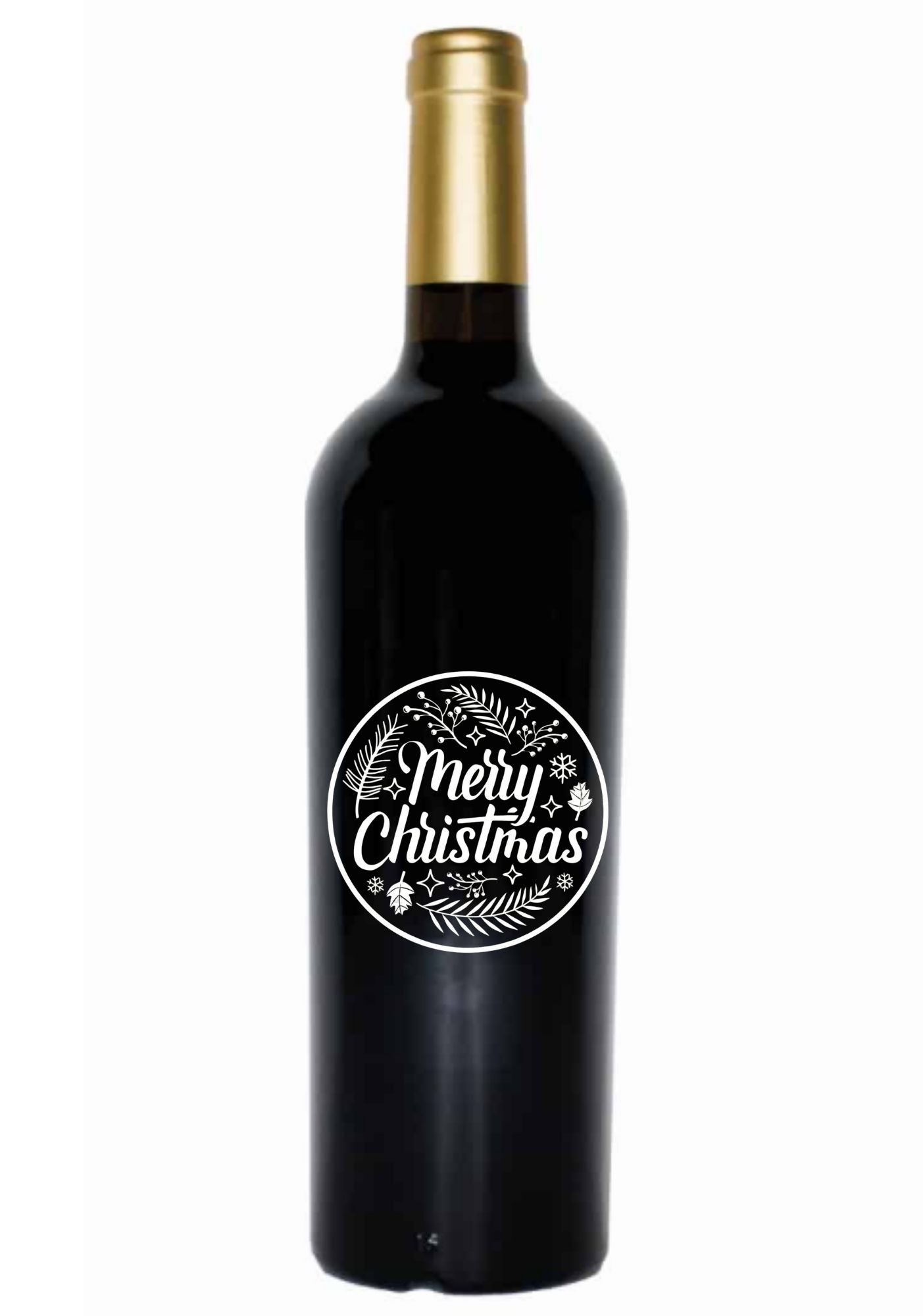 Etykieta na wino - Boże Narodzenie #010