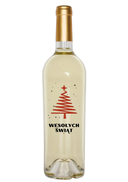 Etykieta na wino - Boże Narodzenie #001