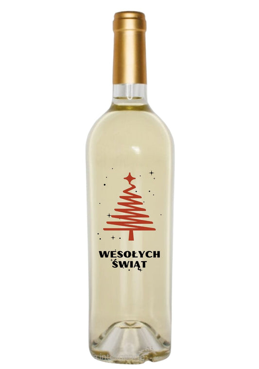 Etykieta na wino - Boże Narodzenie #001