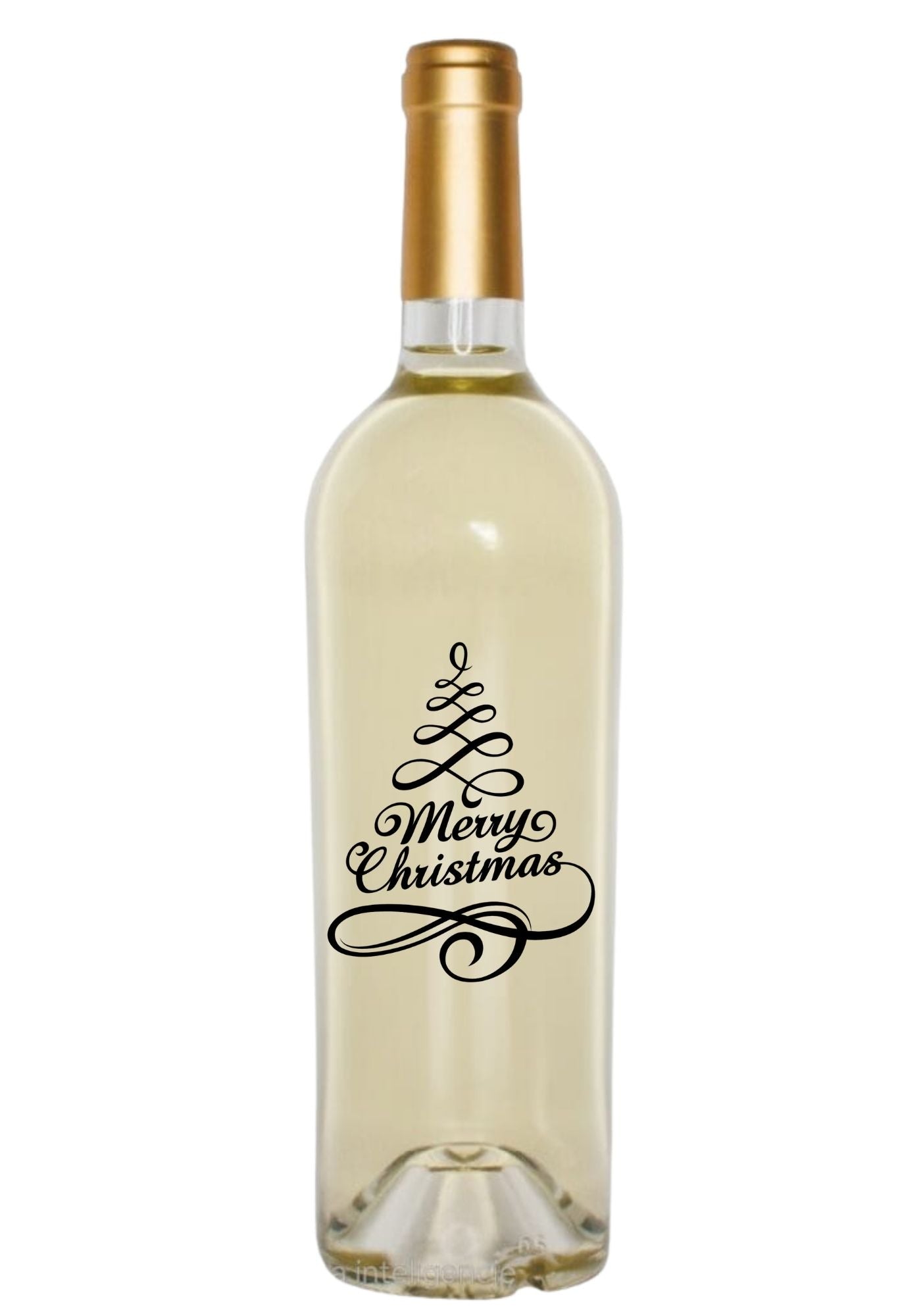 Etykieta na wino - Boże Narodzenie #011