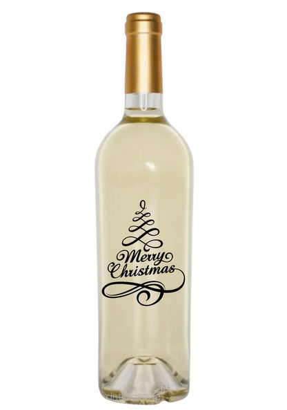 Etykieta na wino - Boże Narodzenie #011