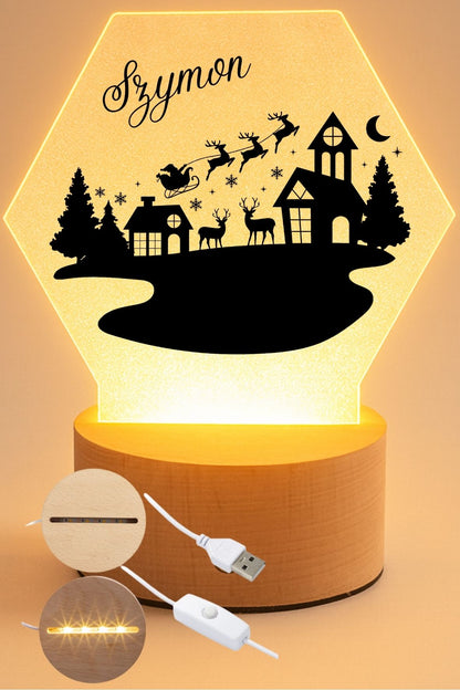 Lampka Led - personalizowana #056