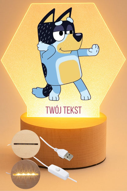 Lampka LED, Bluey #025