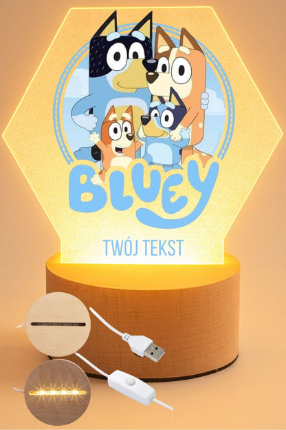 Lampka LED, Bluey #027