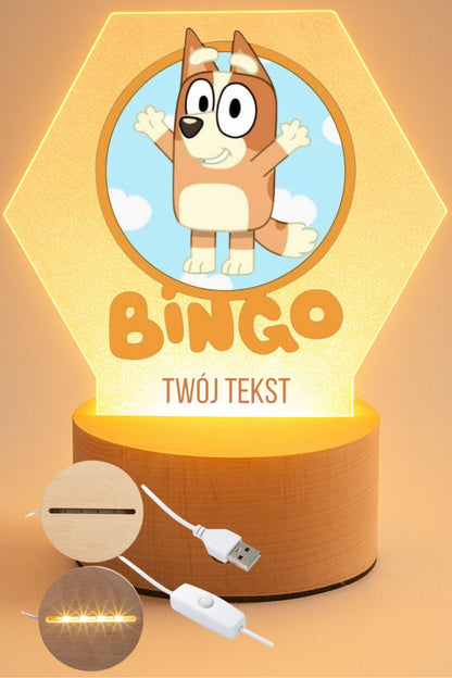 Lampka LED, Bluey #028