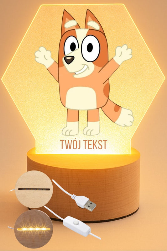 Lampka LED, Bluey #029