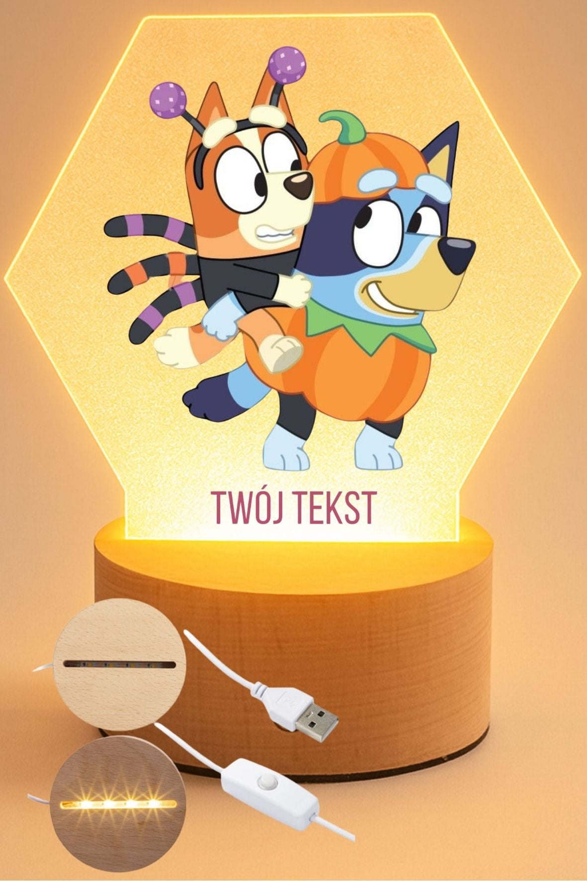 Lampka LED, Bluey #035