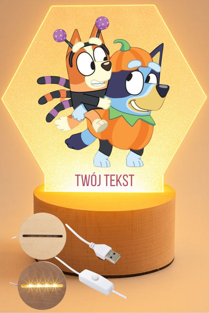 Lampka LED, Bluey #035