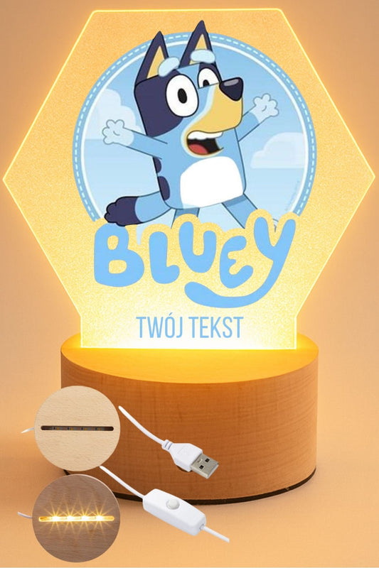 Lampka LED, Bluey #037