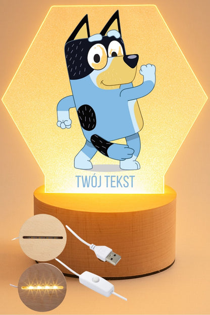 Lampka LED, Bluey #040