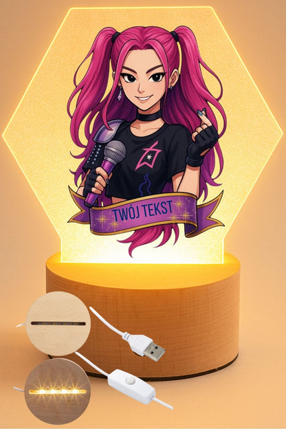 Lampka LED, Huntrix #044