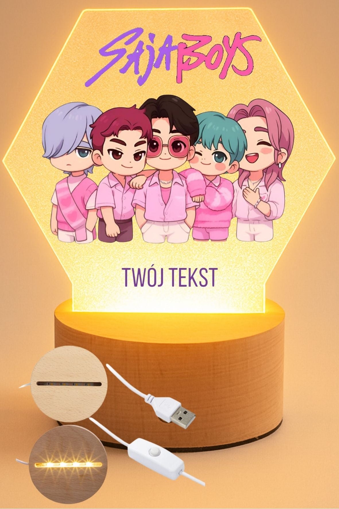 Lampka LED, Huntrix #045