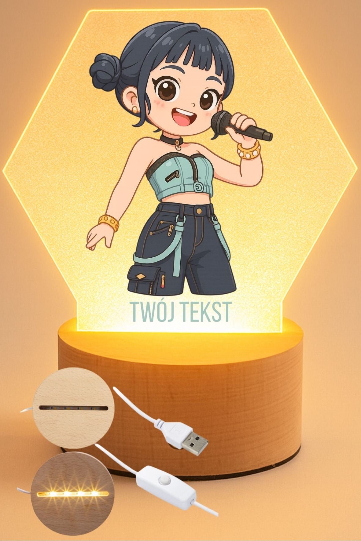 Lampka LED, Huntrix #047