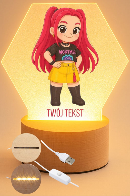 Lampka LED, Huntrix #048