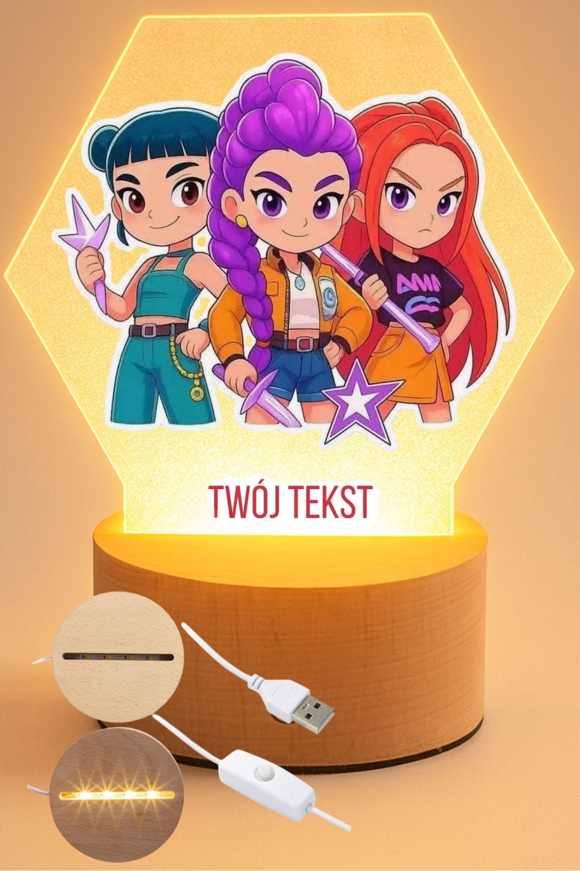 Lampka LED, Huntrix #050