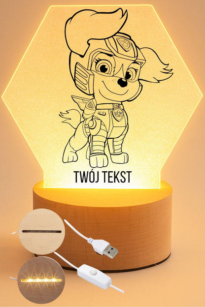 Lampka LED, Psi patrol #024