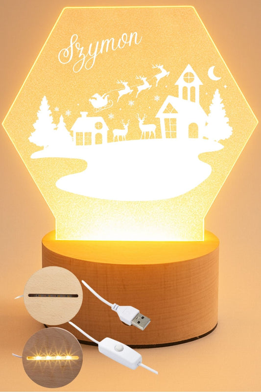 Lampka Led - personalizowana #056