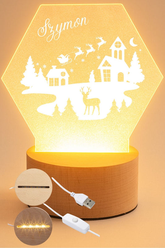 Lampka Led - personalizowana #057