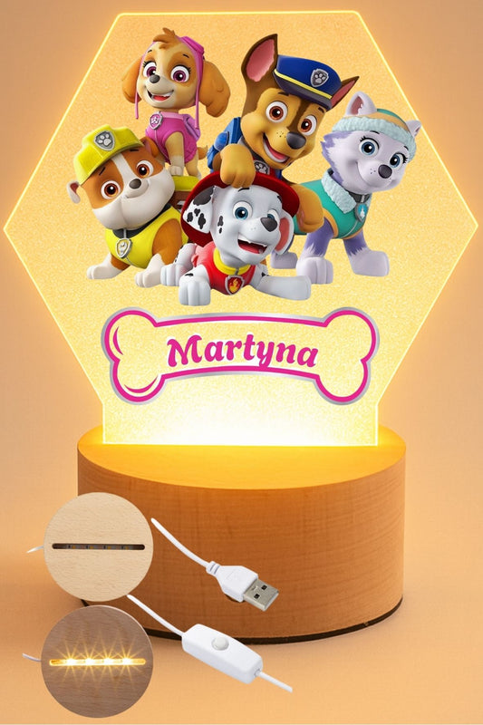 Lampka LED, Psi patrol #002