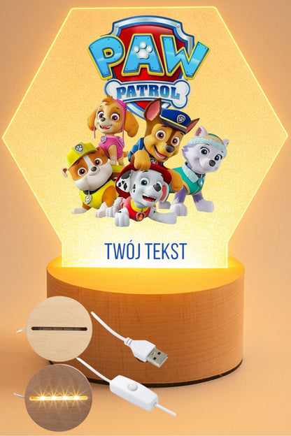 Lampka LED, Psi patrol #004