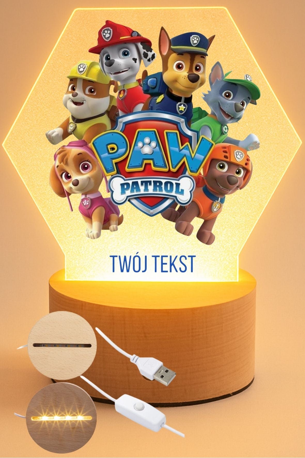 Lampka LED, Psi patrol #005