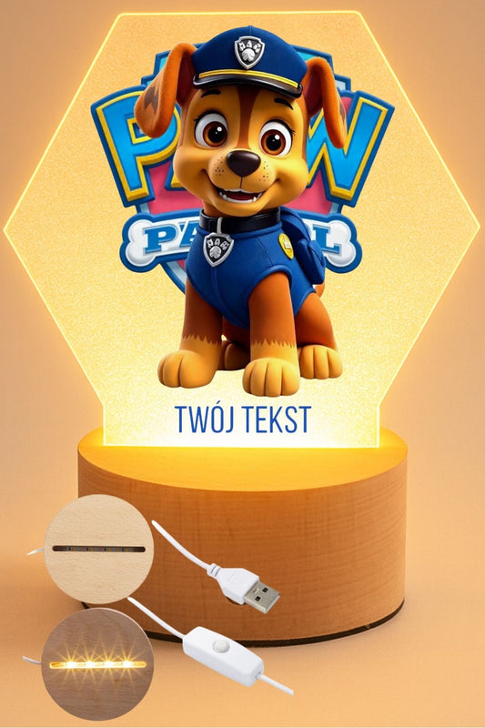 Lampka LED, Psi patrol #008