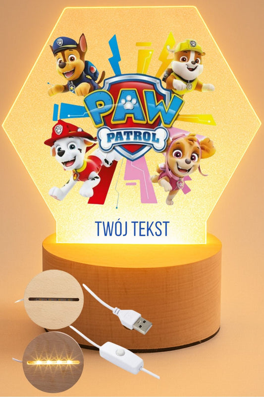 Lampka LED, Psi patrol #009