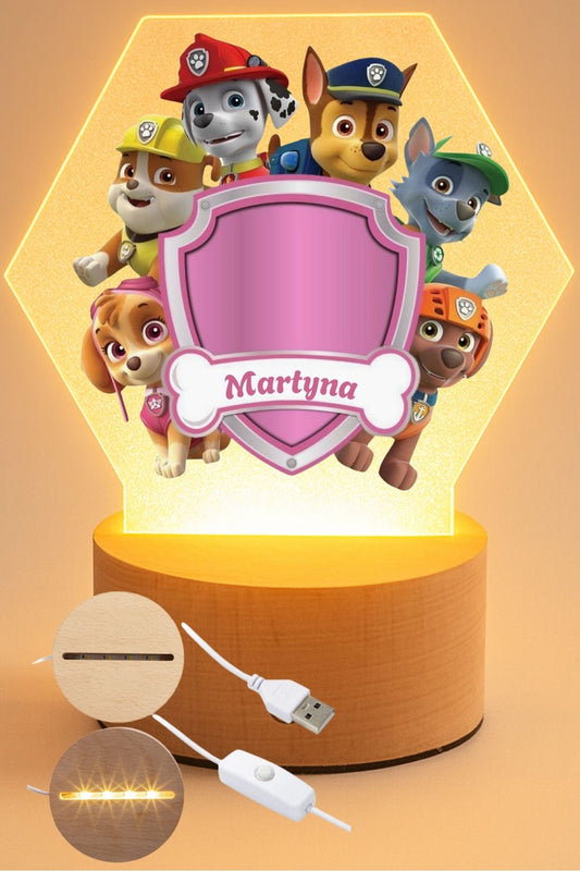 Lampka LED, Psi patrol #010