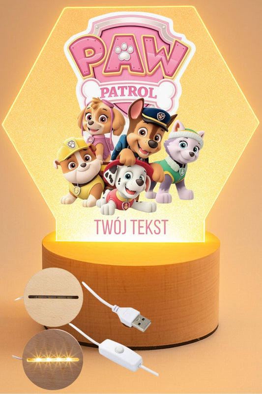 Lampka LED, Psi patrol #011