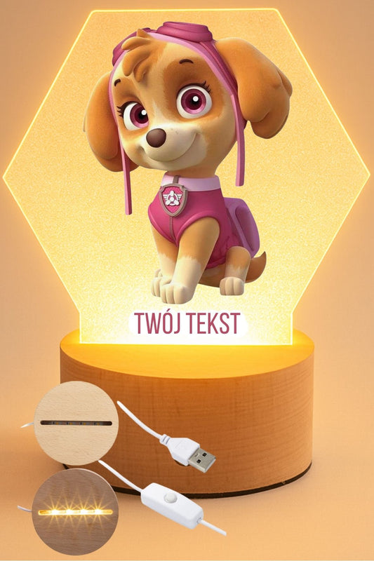 Lampka LED, Psi patrol #013