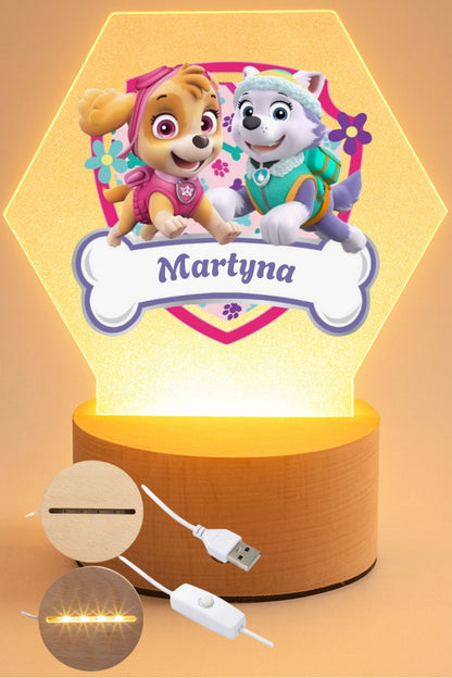 Lampka LED, Psi patrol #015