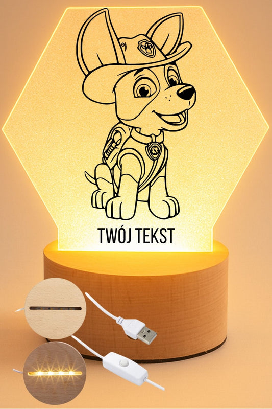 Lampka LED, Psi patrol #016