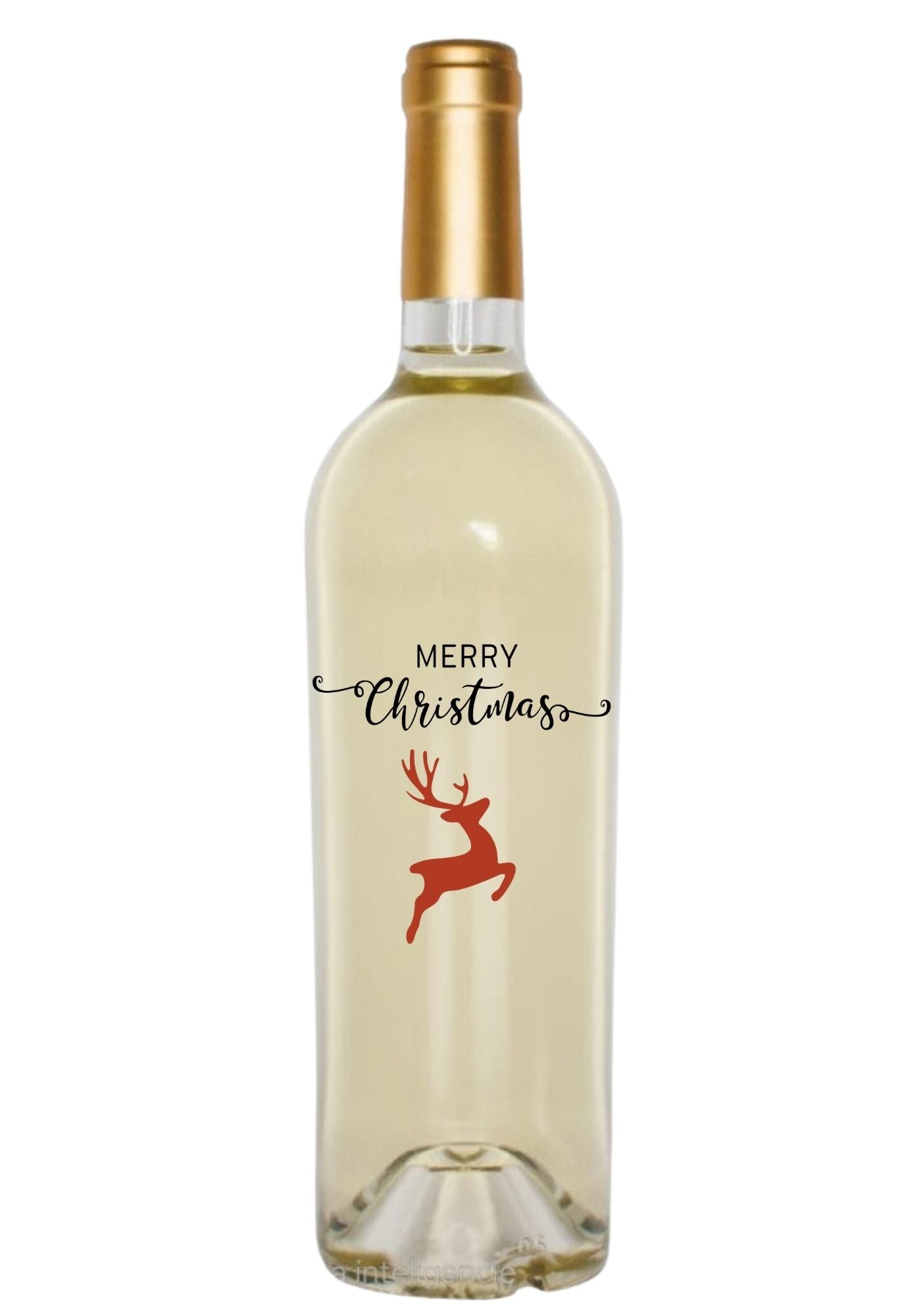 Etykieta na wino - Boże Narodzenie #002