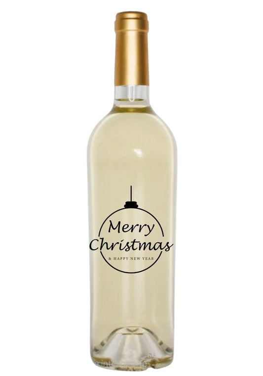Etykieta na wino - Boże Narodzenie #007