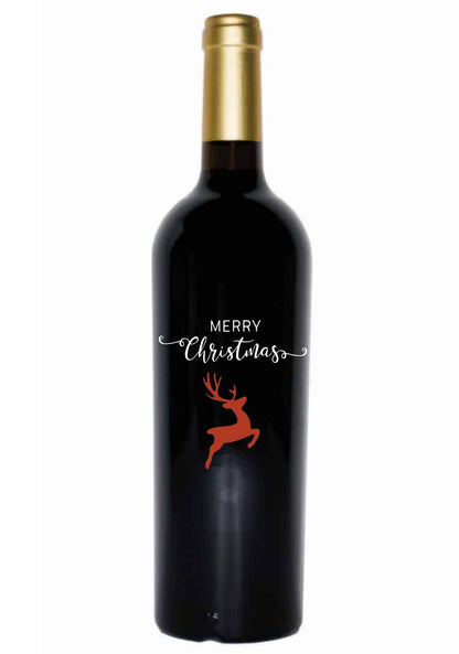 Etykieta na wino - Boże Narodzenie #002