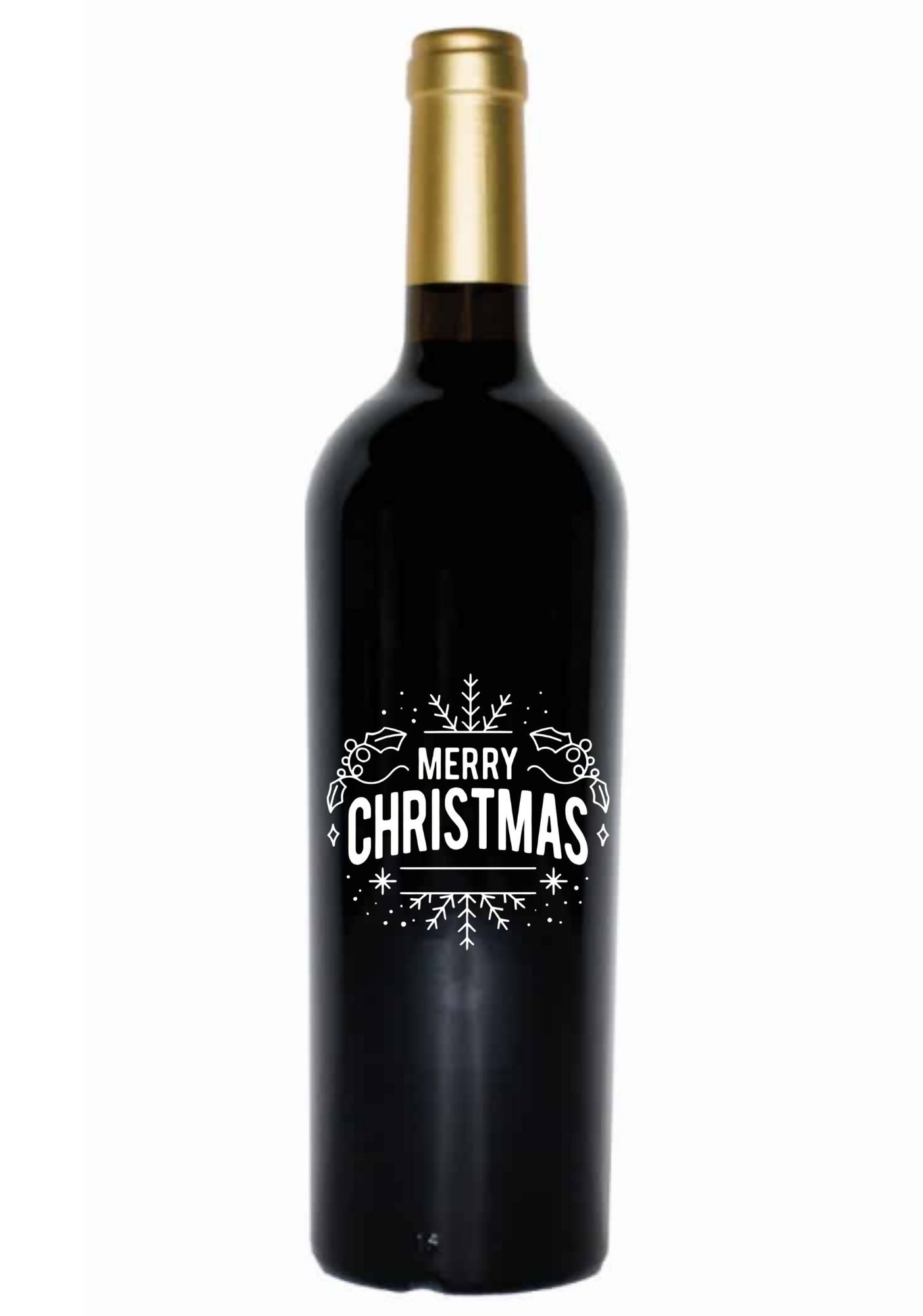 Etykieta na wino - Boże Narodzenie #012