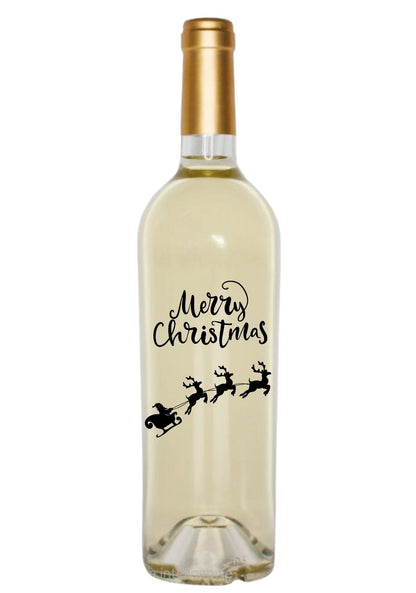 Etykieta na wino - Boże Narodzenie #003