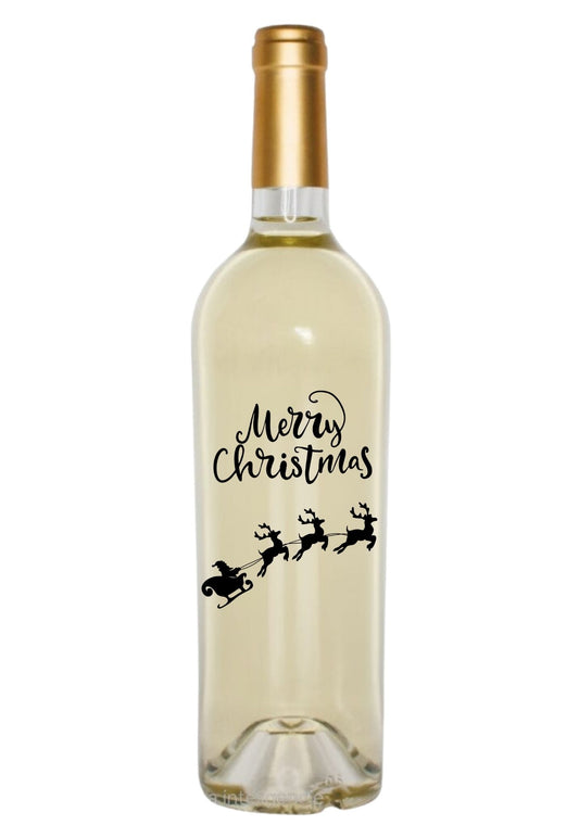 Etykieta na wino - Boże Narodzenie #003