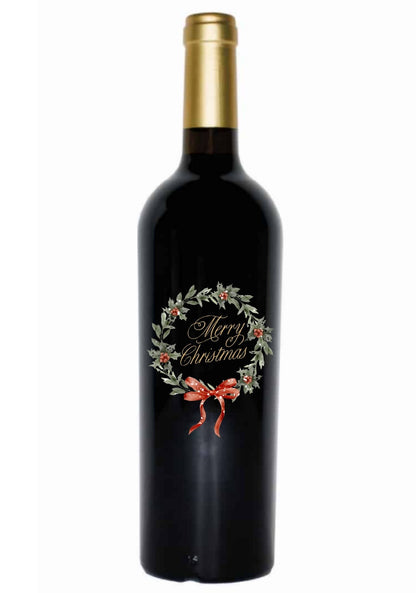 Etykieta na wino - Boże Narodzenie #013