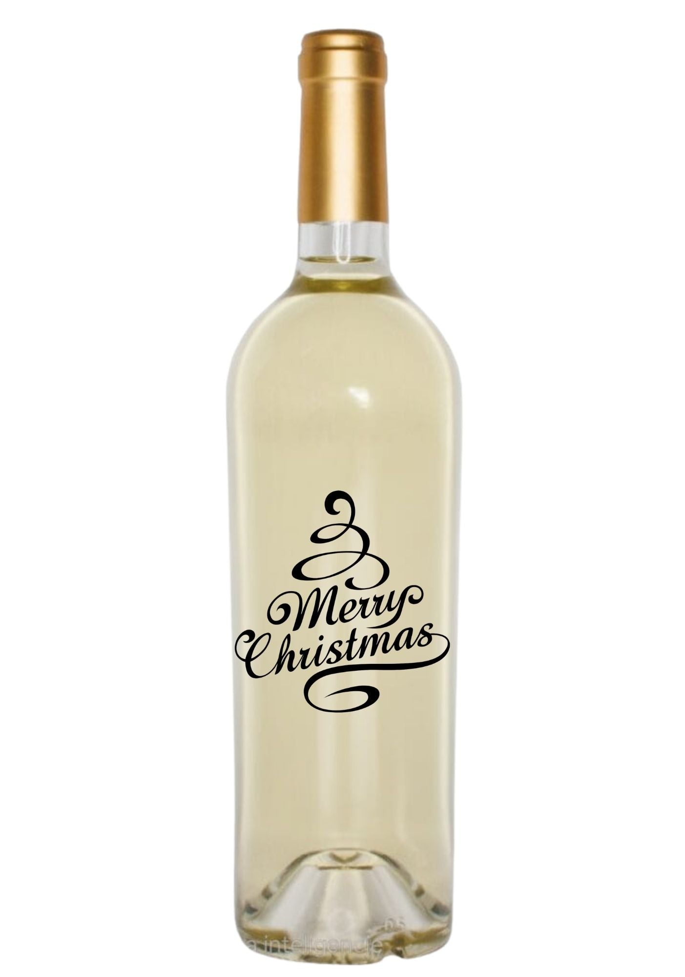 Etykieta na wino - Boże Narodzenie #009