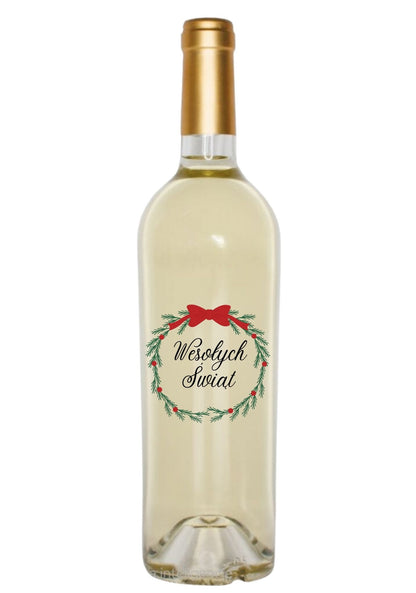 Etykieta na wino - Boże Narodzenie #004