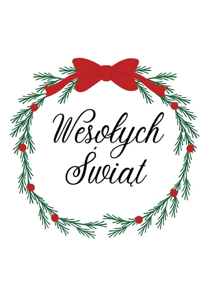 Etykieta na wino - Boże Narodzenie #004