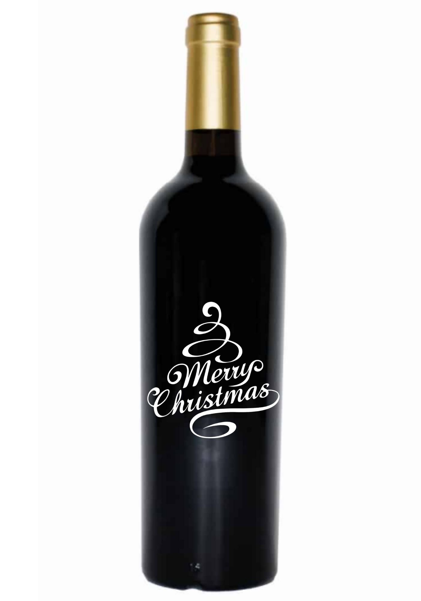 Etykieta na wino - Boże Narodzenie #009