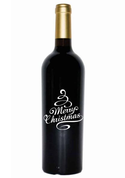 Etykieta na wino - Boże Narodzenie #009