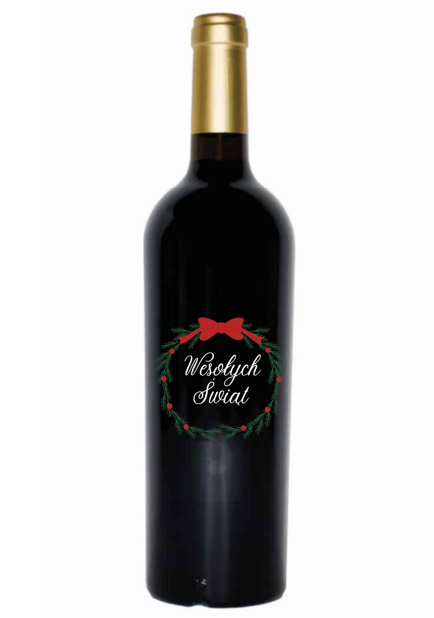 Etykieta na wino - Boże Narodzenie #004