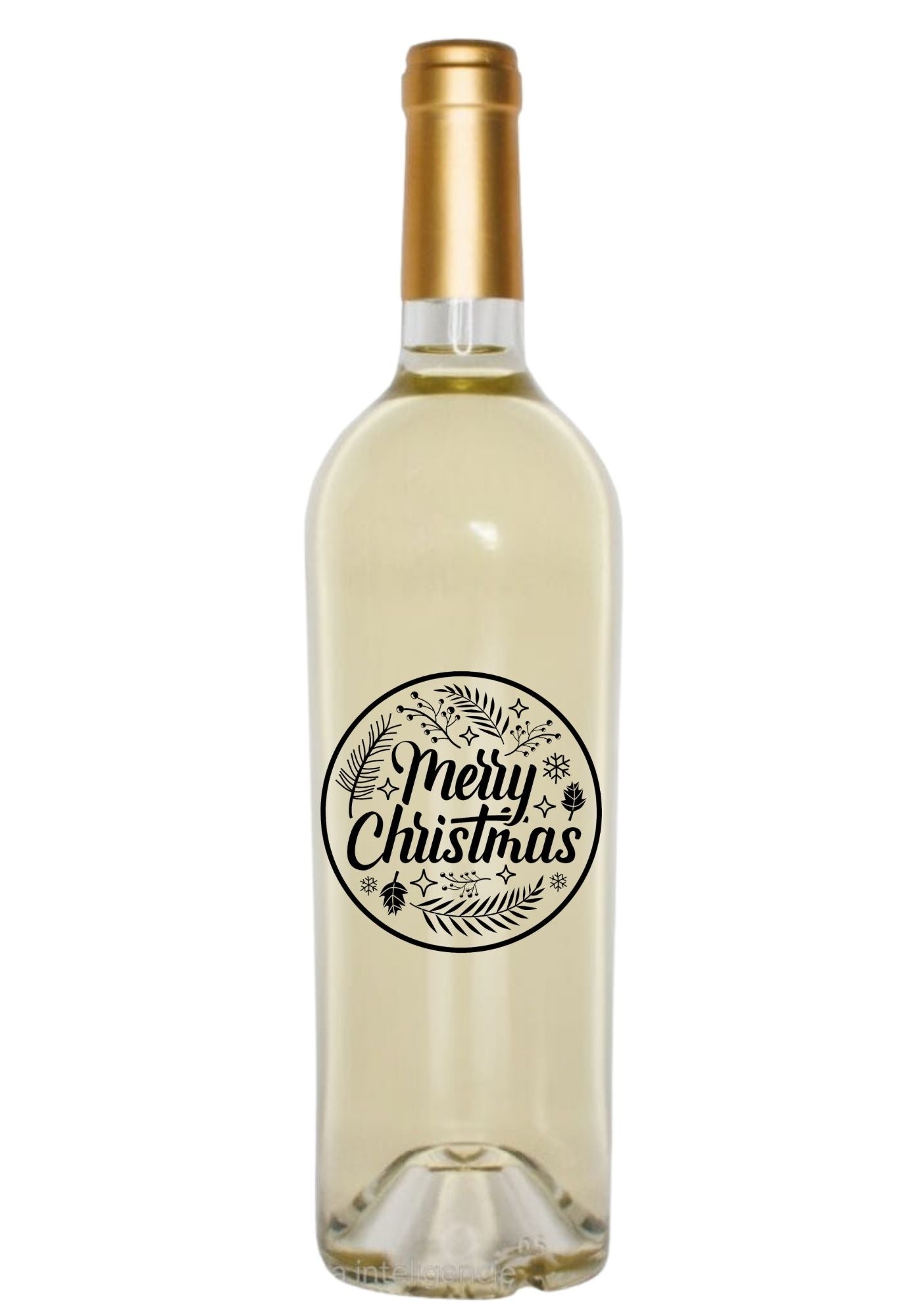 Etykieta na wino - Boże Narodzenie #010