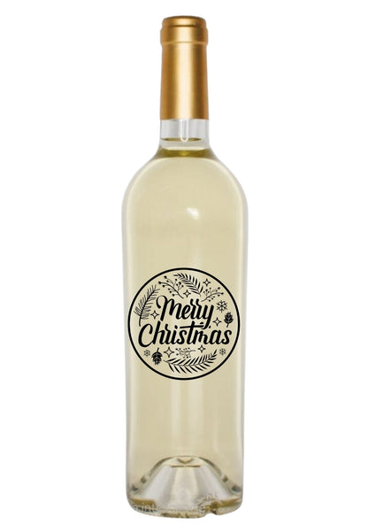 Etykieta na wino - Boże Narodzenie #010
