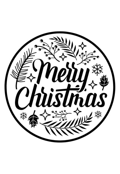 Etykieta na wino - Boże Narodzenie #010